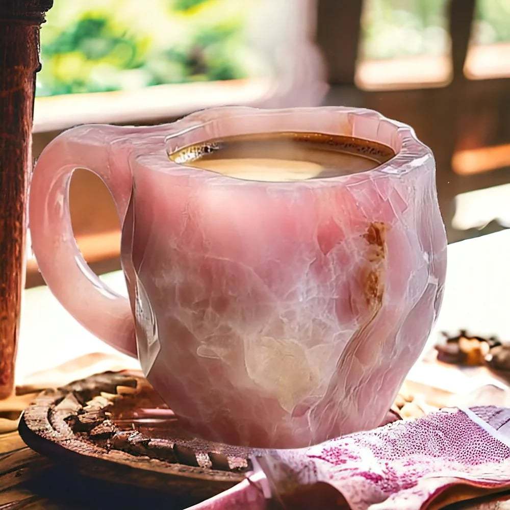 CrystalMug – Mineral Krystall Kaffekopper