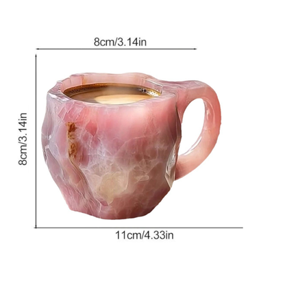 CrystalMug – Mineral Krystall Kaffekopper