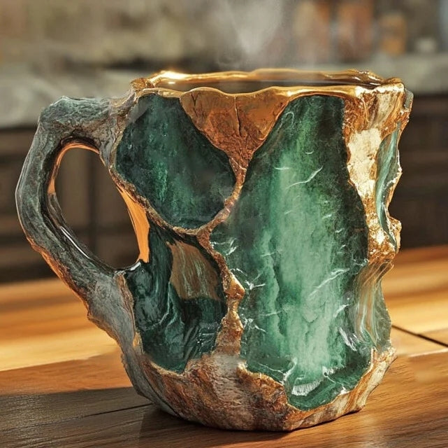 CrystalMug – Mineral Krystall Kaffekopper