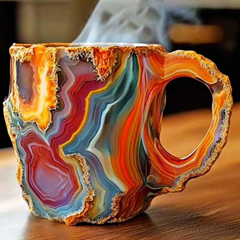 CrystalMug – Mineral Krystall Kaffekopper