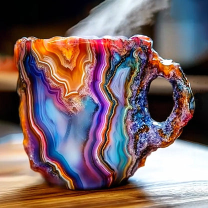 CrystalMug – Mineral Krystall Kaffekopper