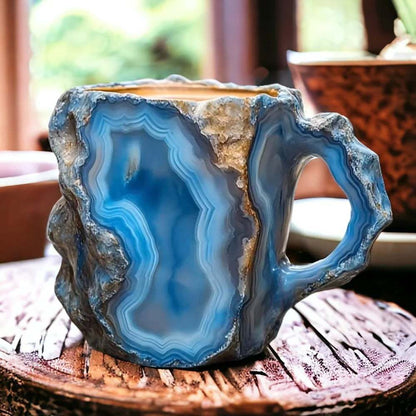 CrystalMug – Mineral Krystall Kaffekopper