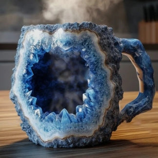 CrystalMug – Mineral Krystall Kaffekopper